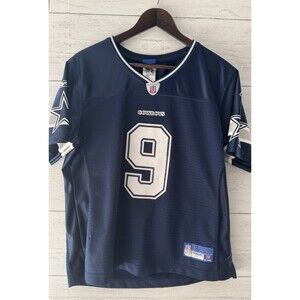 Reebok Dallas Cowboys Tony Romo #9 Jersey Youth Lg On-Field NFL Football